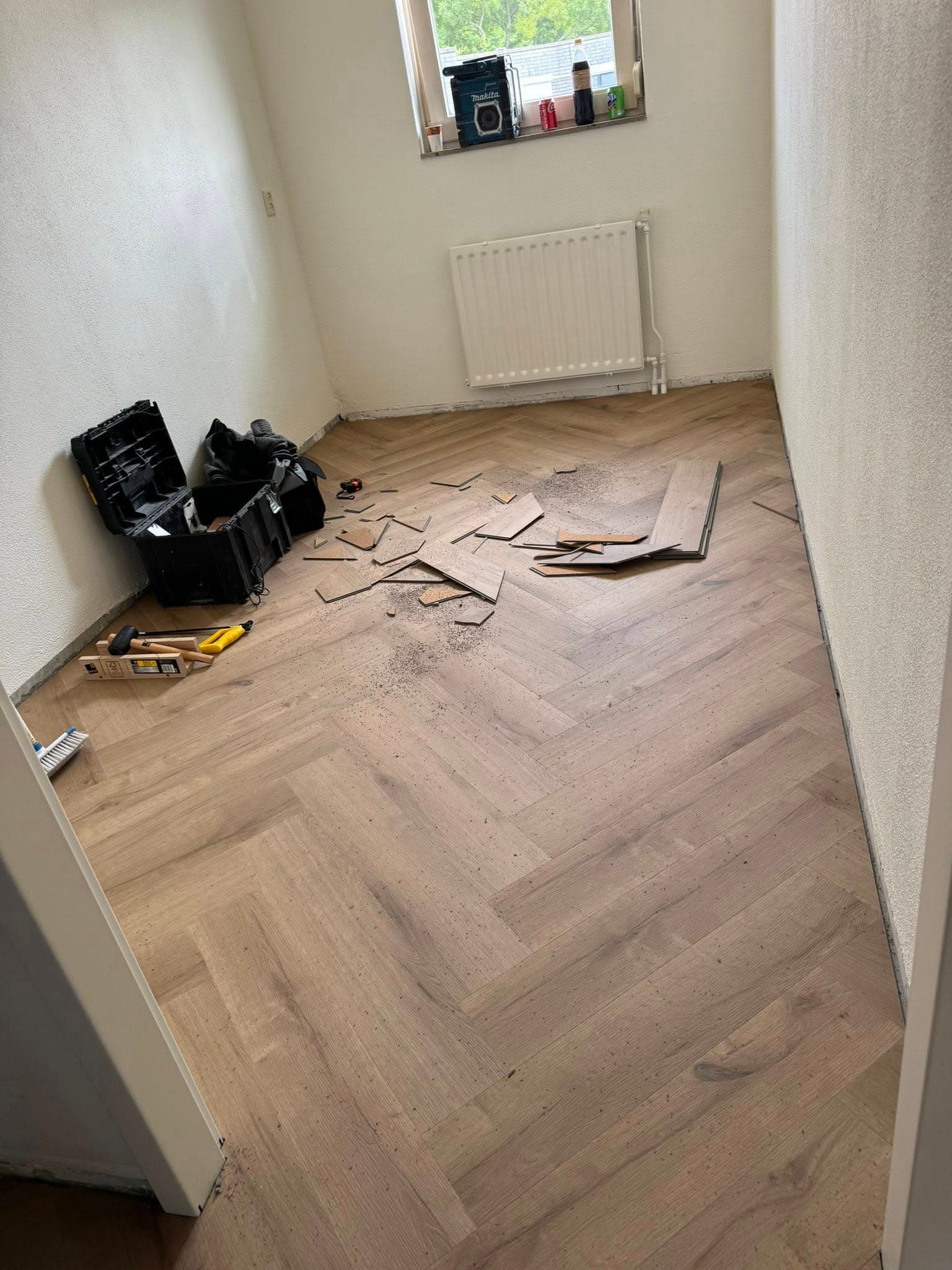 PVC vloer of laminaat voorbeeld 4 — Armany Stofferingen